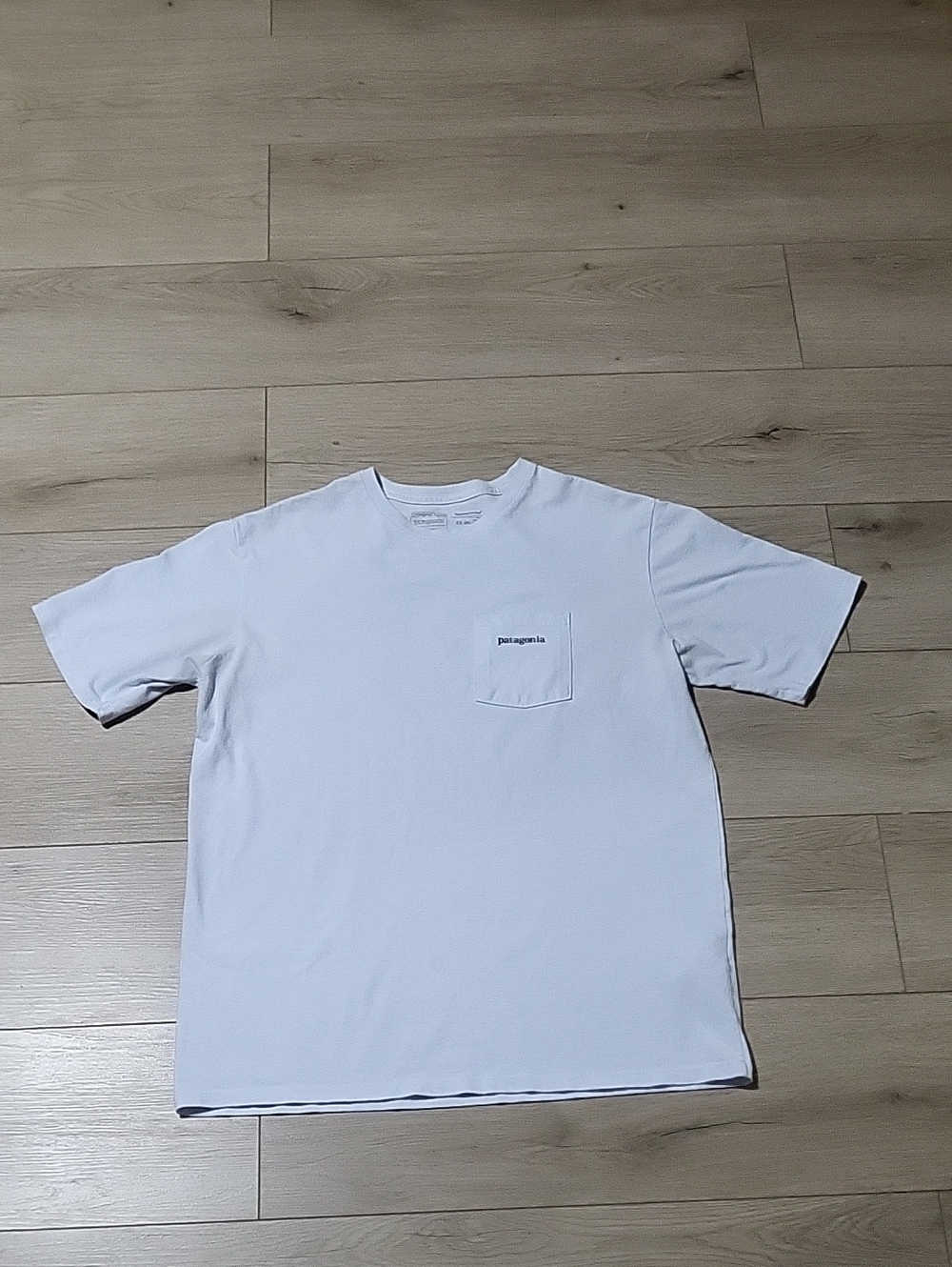 Patagonia White Short-Sleeve Pocket Tee